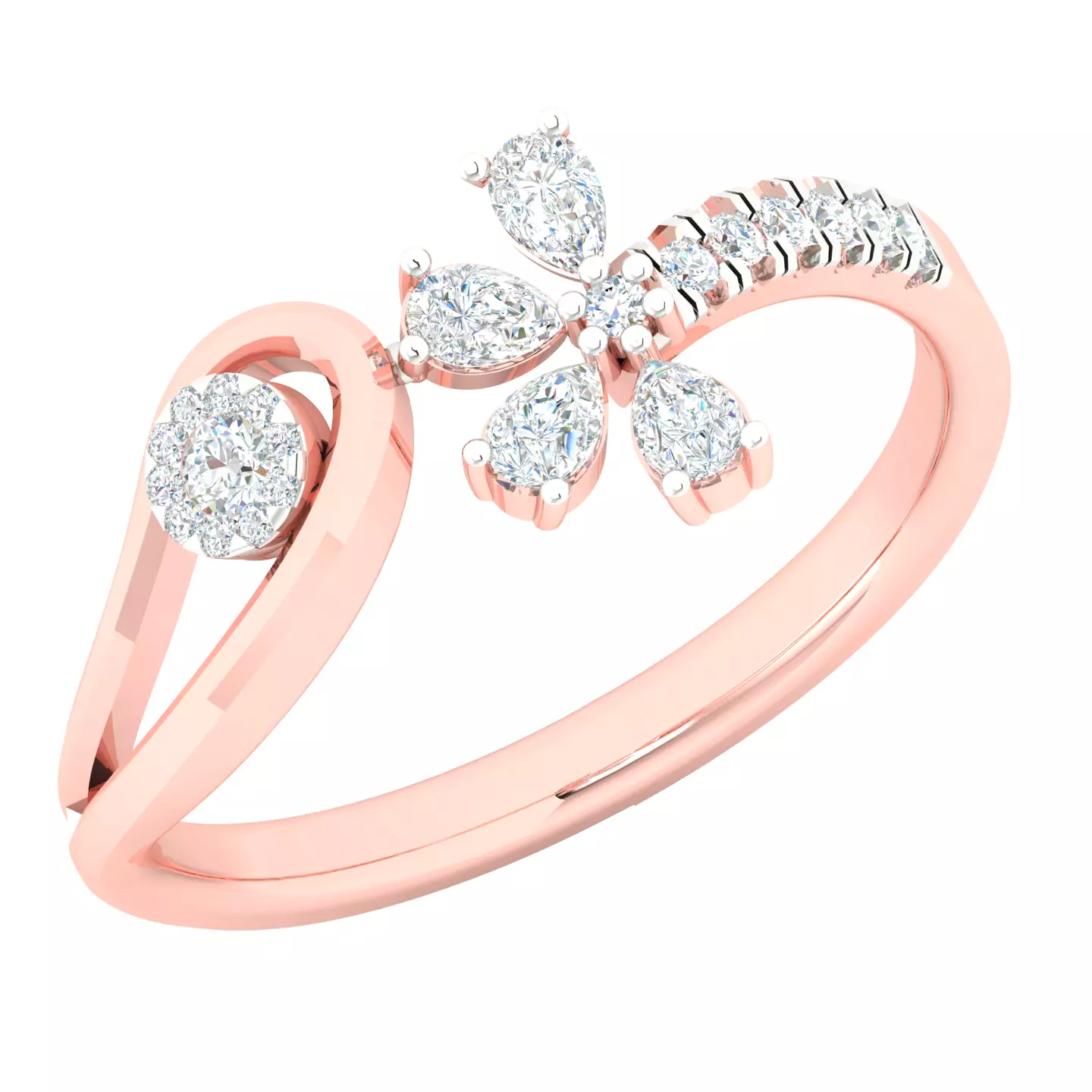 Women ring 3dm stl render detail 3D print model 3D print model_0