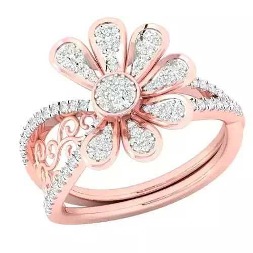 Women ring 3dm stl render detail 3D print model