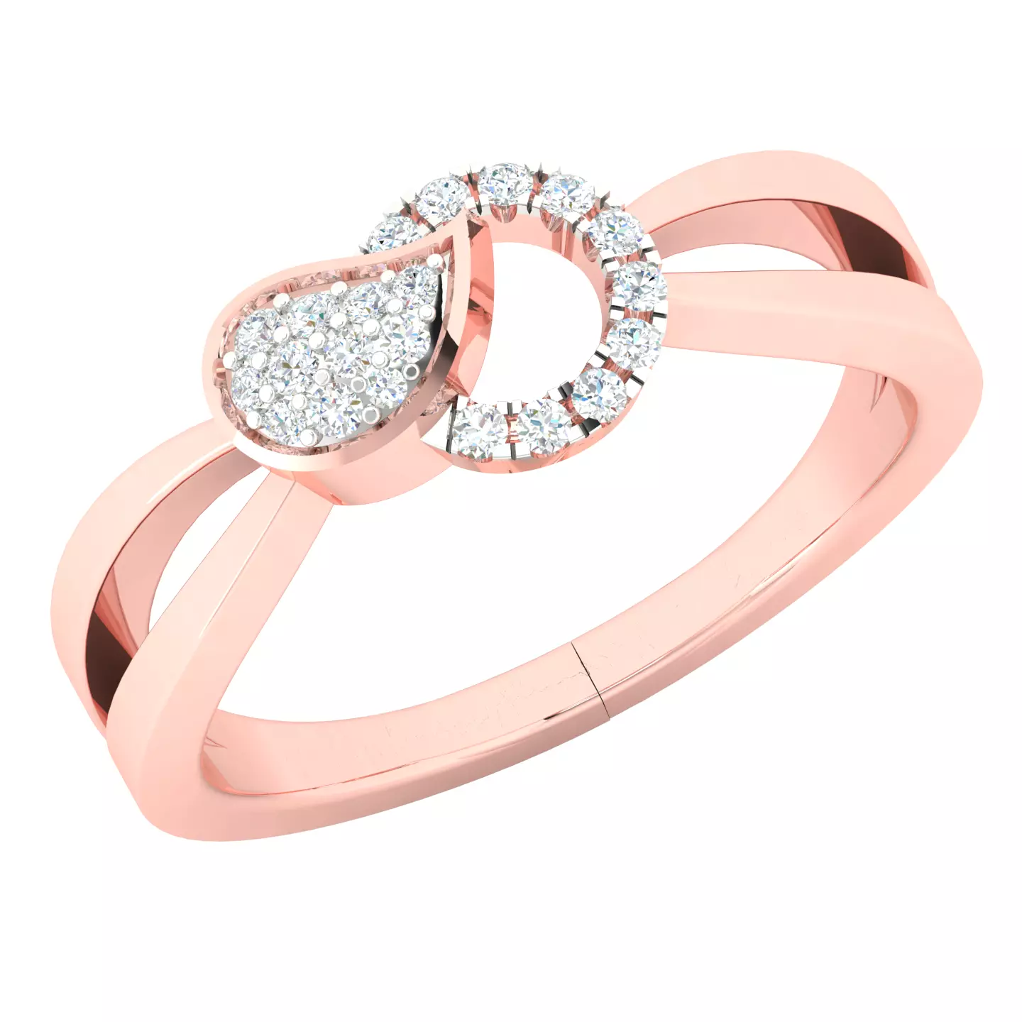 Women ring 3dm stl render detail 3D print model 3D print model_0