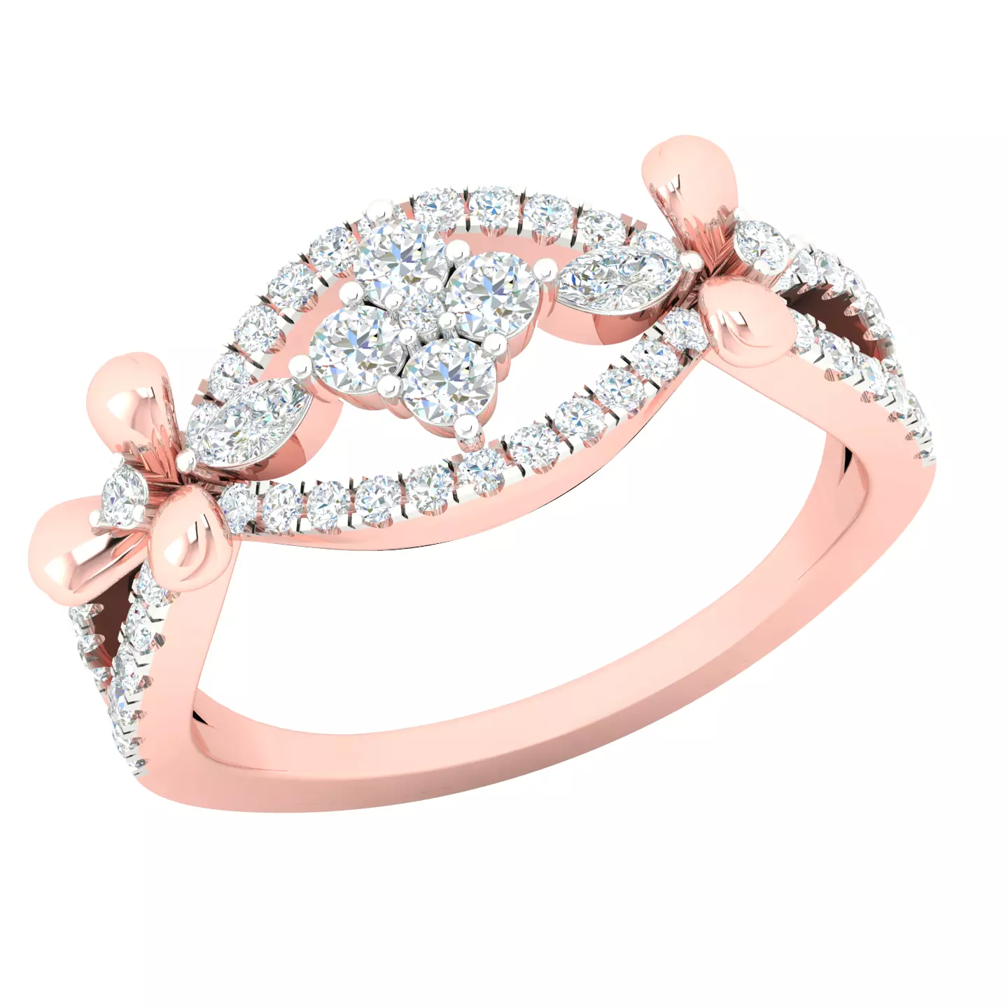 Women ring 3dm stl render detail 3D print model 3D print model_0