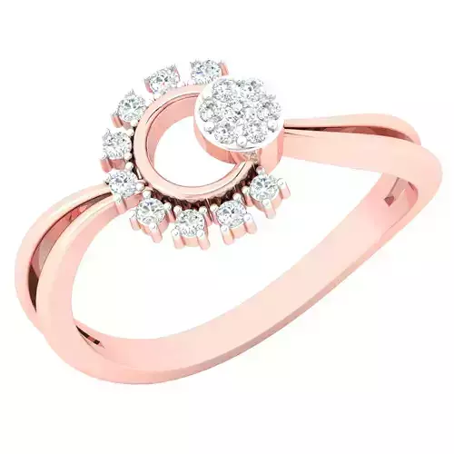 Women ring 3dm stl render detail 3D print model