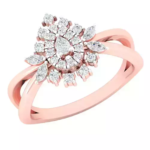 Women ring 3dm stl render detail 3D print model