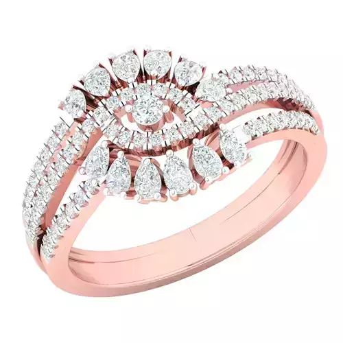 Women ring 3dm stl render detail 3D print model