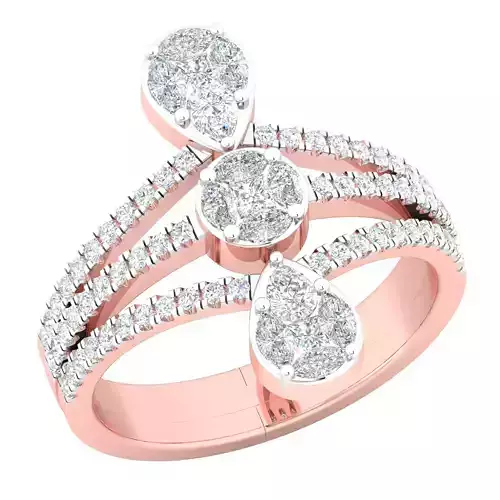 Women ring 3dm stl render detail 3D print model