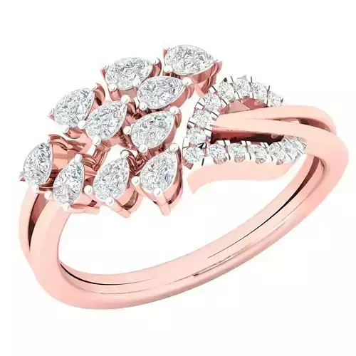 Women ring 3dm stl render detail 3D print model