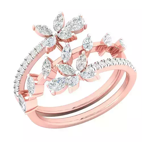 Women ring 3dm stl render detail 3D print model