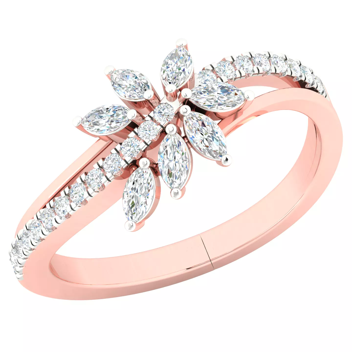 Women ring 3dm stl render detail 3D print model 3D print model_0