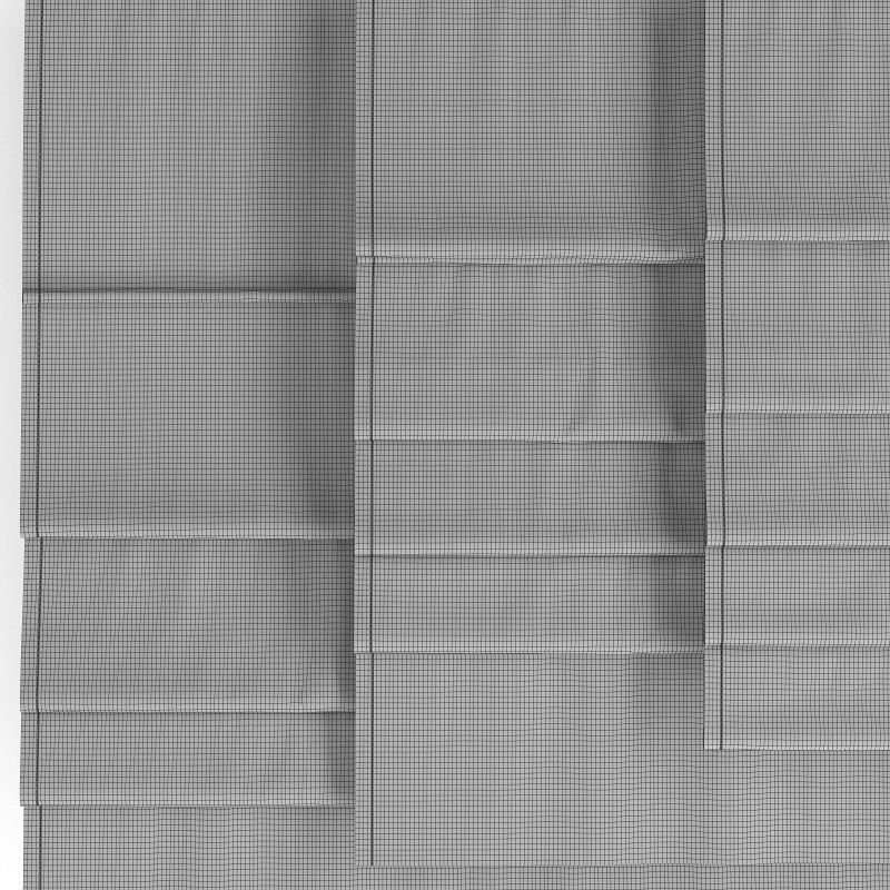 Roman blinds 16 3D model_11
