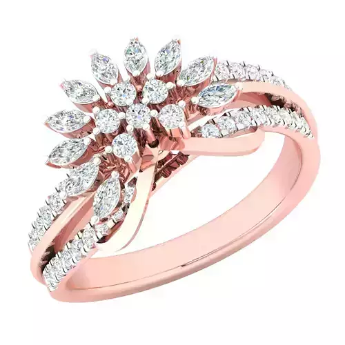 Women ring 3dm stl render detail 3D print model