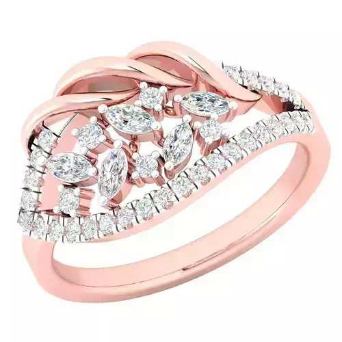 Women ring 3dm stl render detail 3D print model