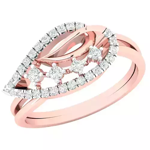 Women ring 3dm stl render detail 3D print model