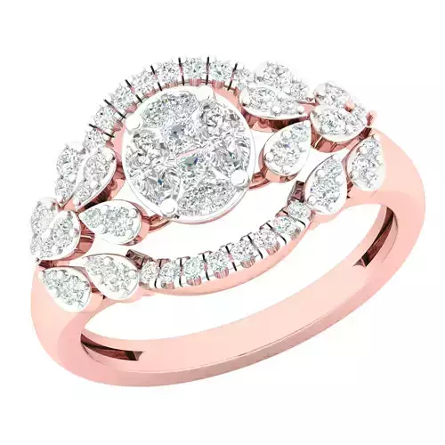 Women ring 3dm stl render detail 3D print model