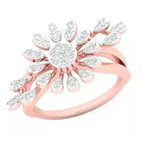 Women ring 3dm stl render detail 3D print model