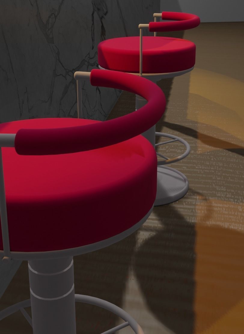 Modern Kitchen Design 3D model_3