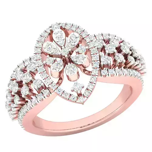 Women ring 3dm stl render detail 3D print model