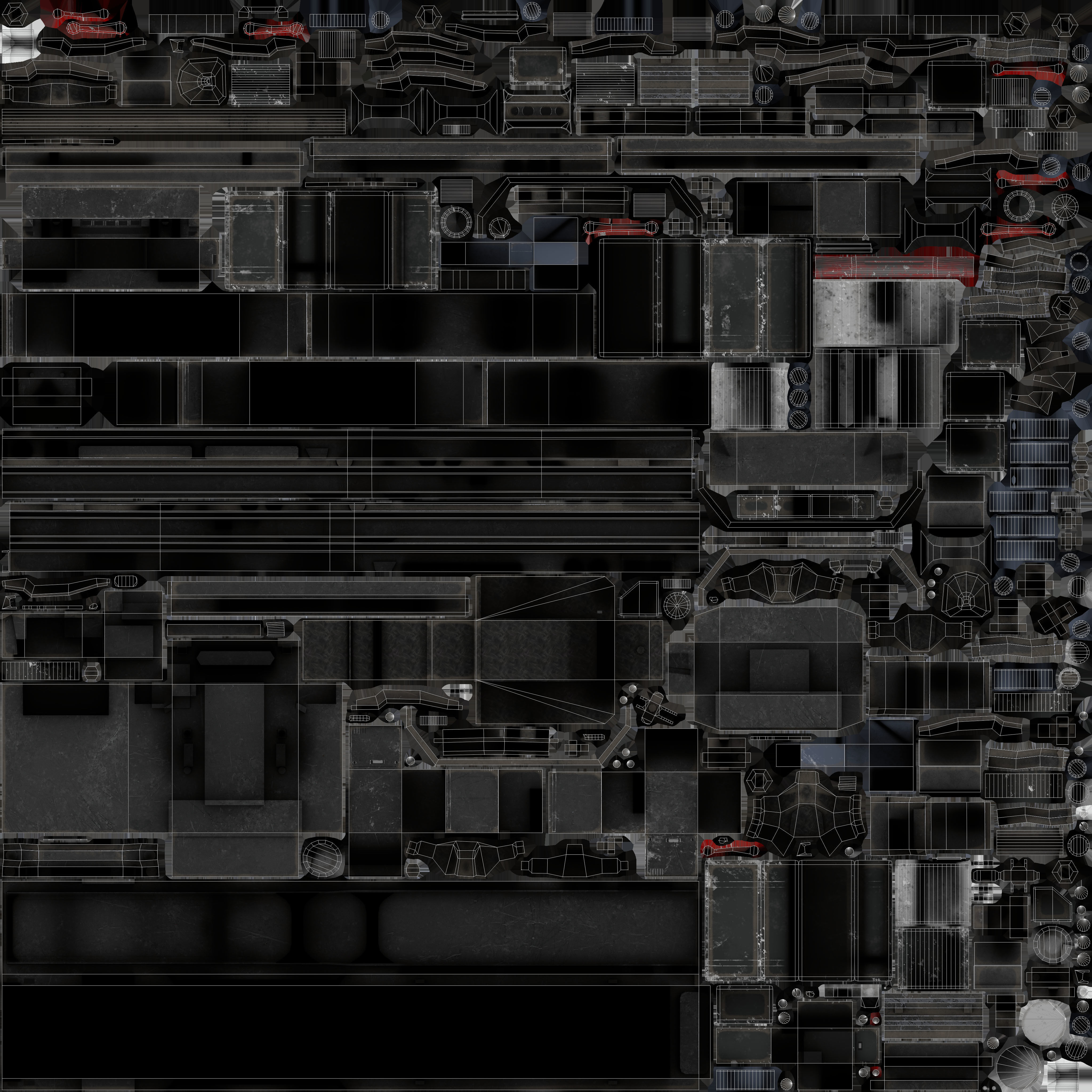 Low Poly Truck Model volvo semi Low-poly 3D model_12