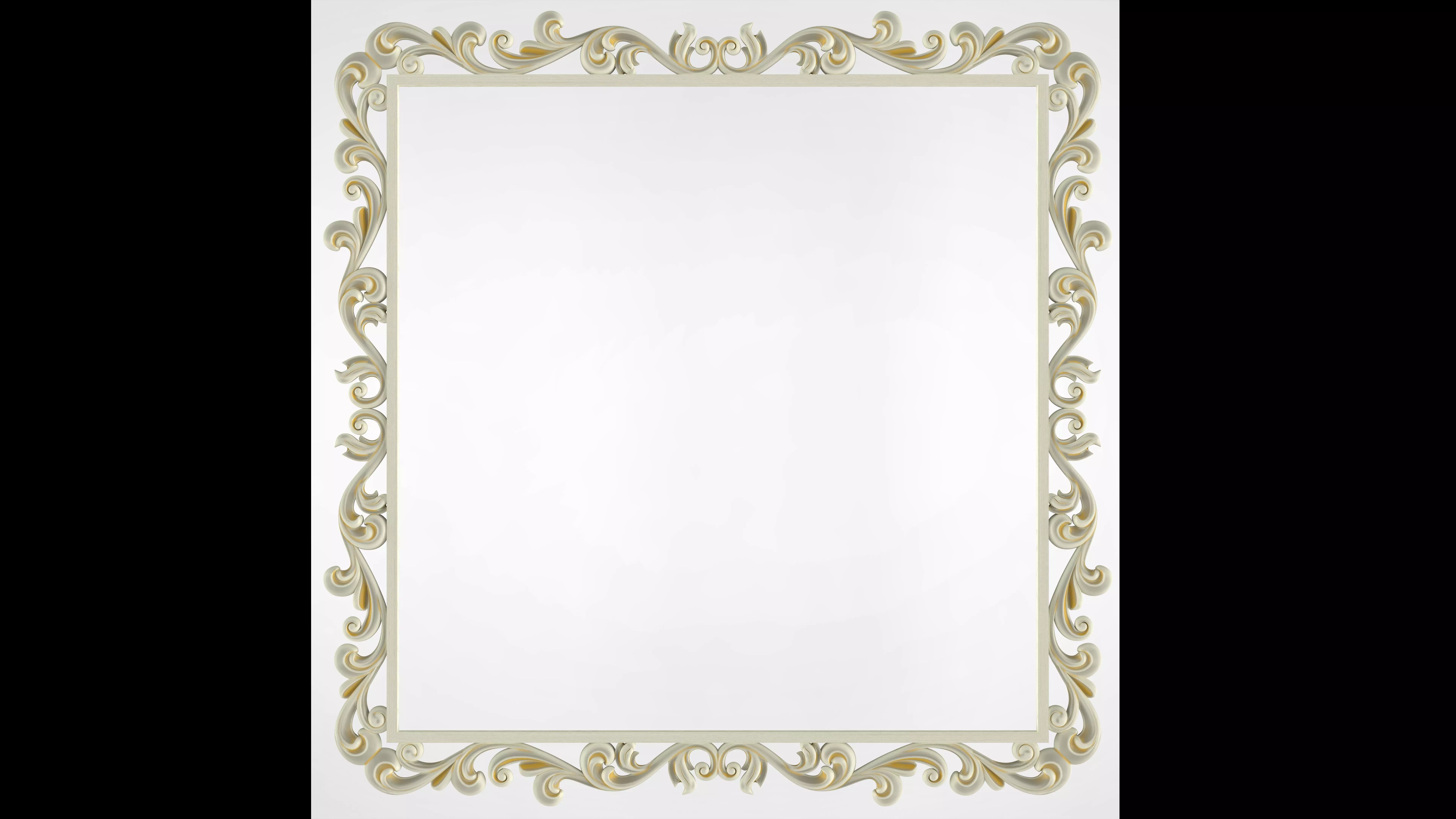 3D model of the Frame for a mirror or Picture 3D print model