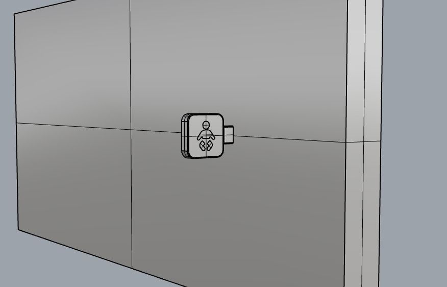 baby sign 3D model_1