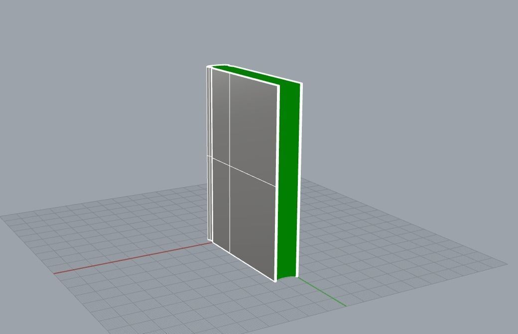 hard cover book 3D model_1