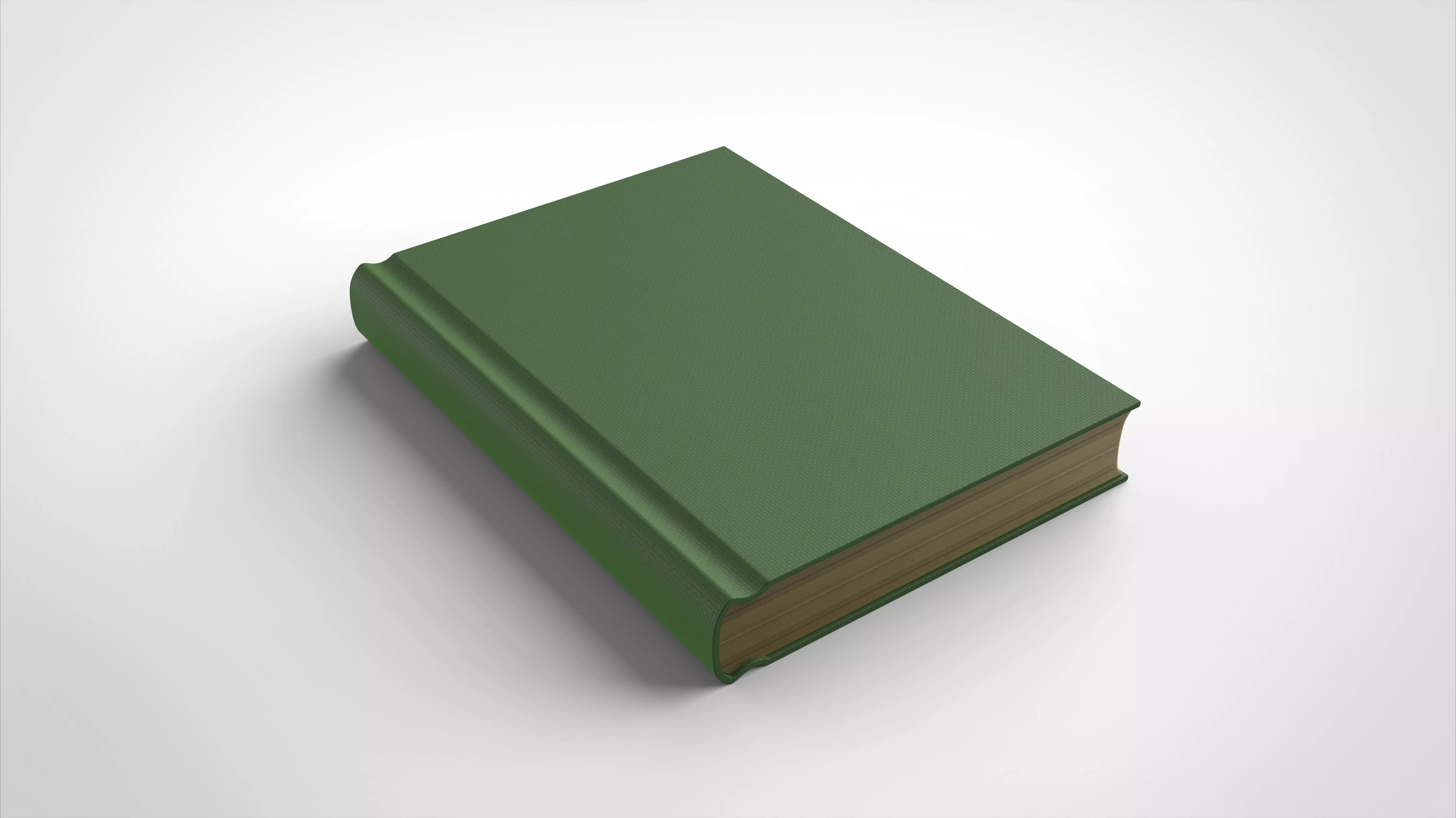 hard cover book 3D model_0