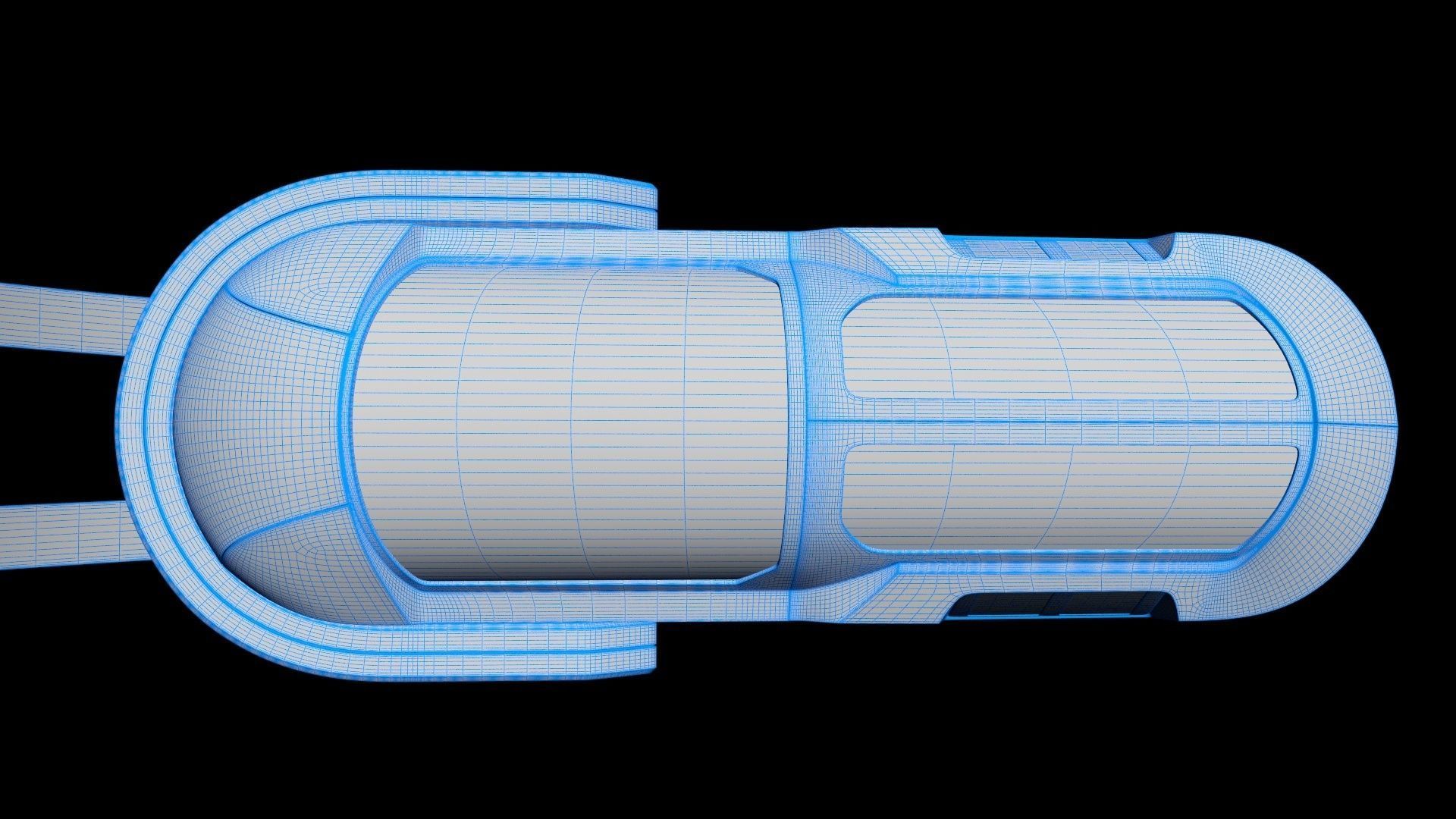 Sci Fi Cryogenic Pod - Cryopod -  3D model_25