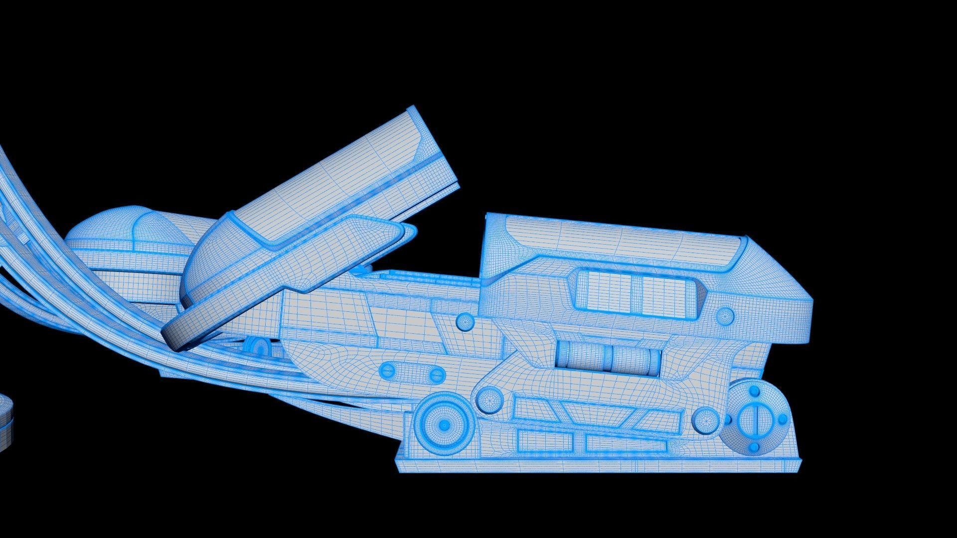 Sci Fi Cryogenic Pod - Cryopod -  3D model_16