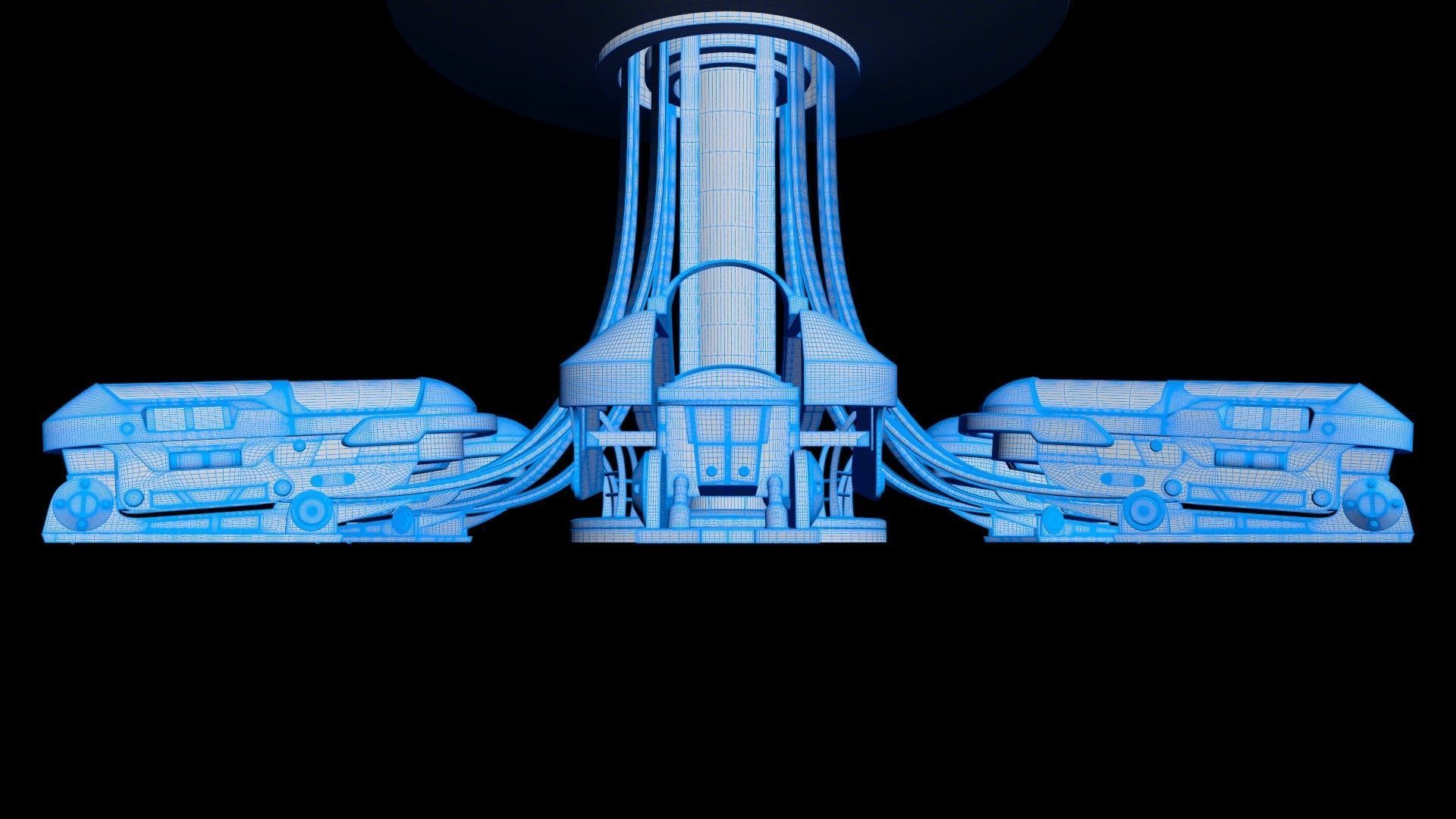 Sci Fi Cryogenic Pod - Cryopod -  3D model_17
