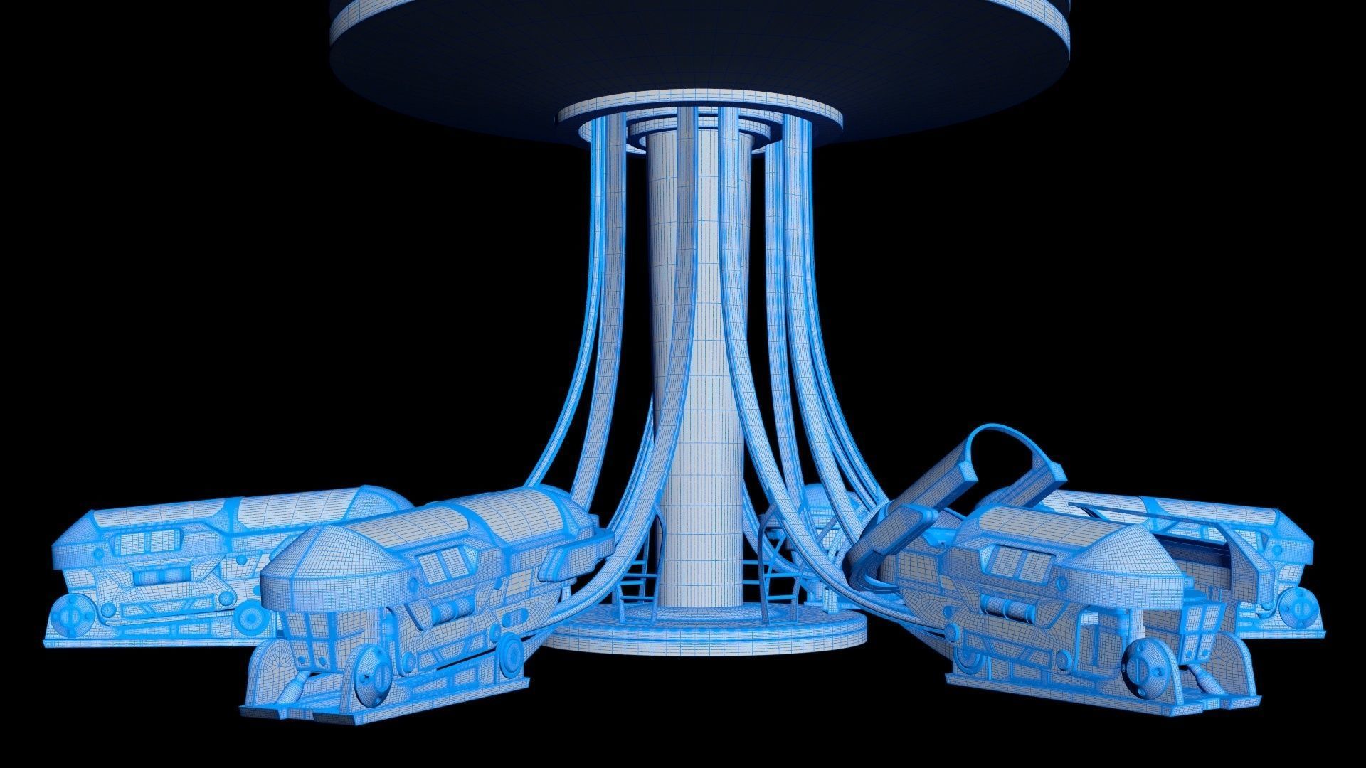 Sci Fi Cryogenic Pod - Cryopod -  3D model_18