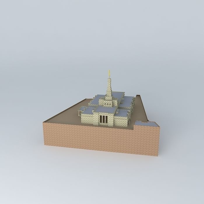 spire iphone cases c 11 Fukuoka, free 3D Temple Japan, LDS Templo Mormon.