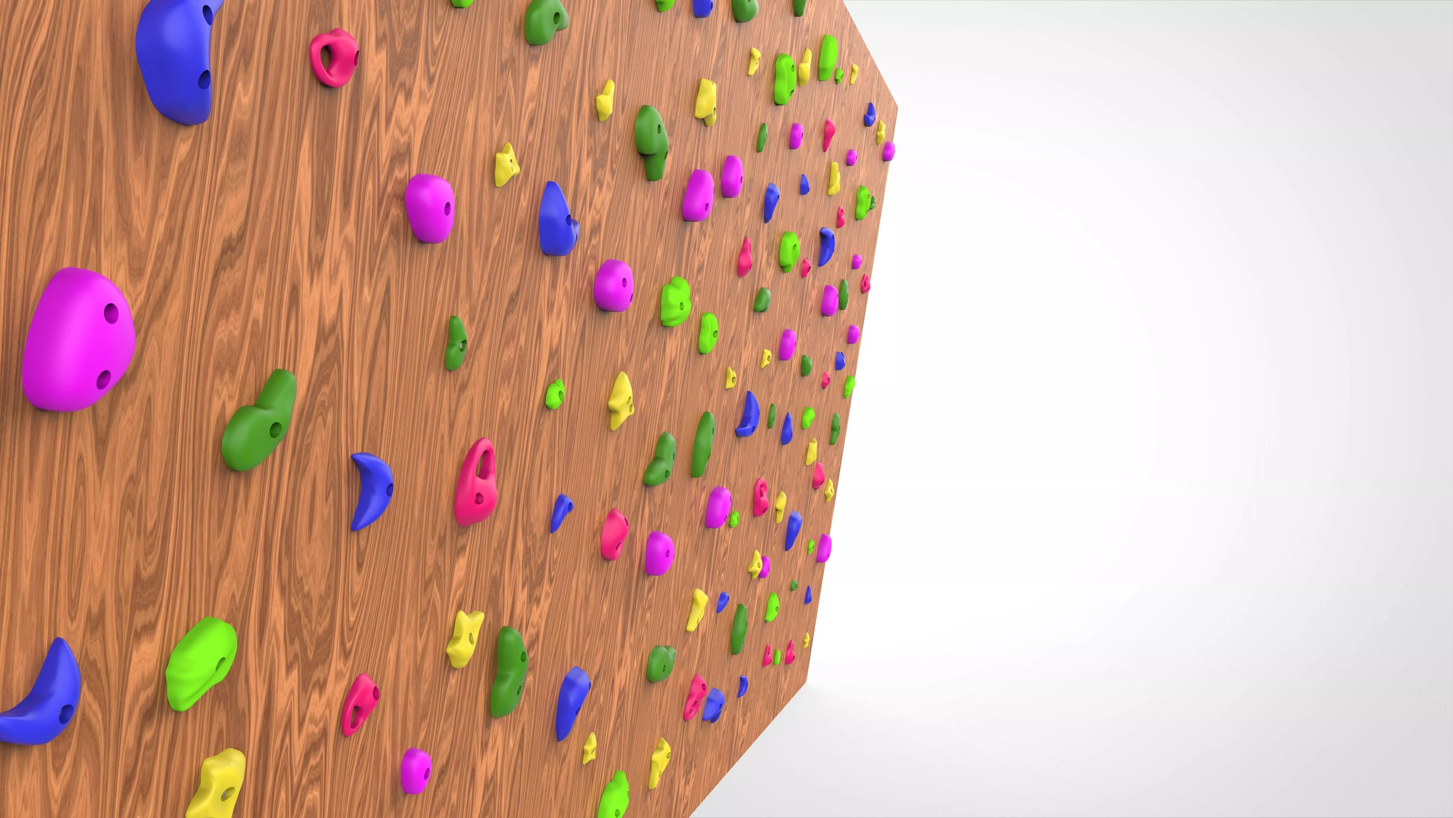 Bouldering wall  3D model_0