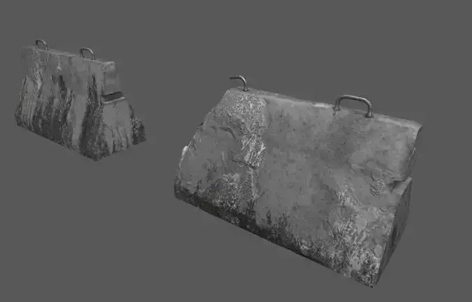 Military Concrete Barrier