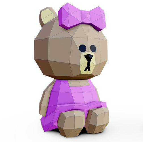 Bear Choco 3D model