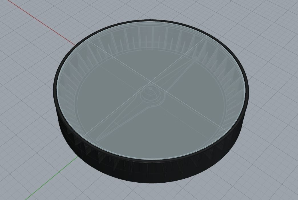 compass 3D model_1