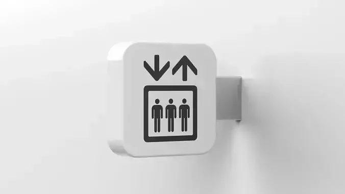elevator sign
