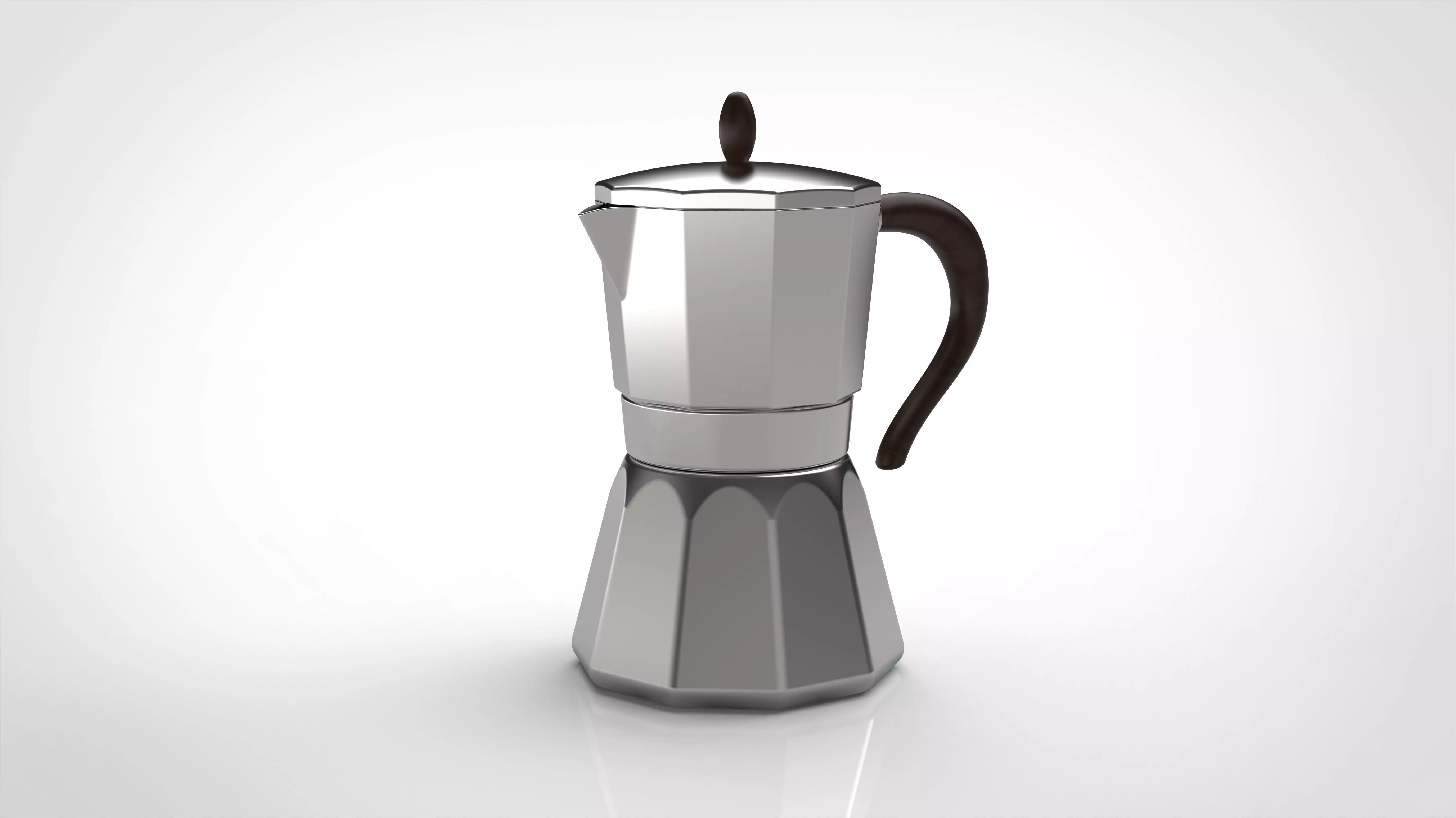Espresso kettle 3D model_0