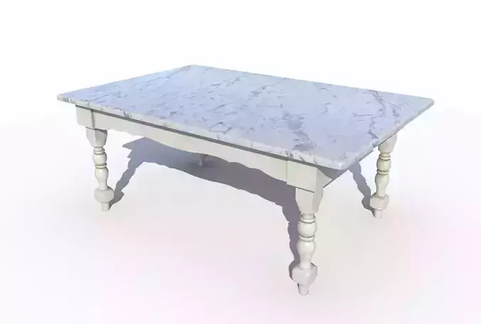 Dining Marble Table 8 PBR