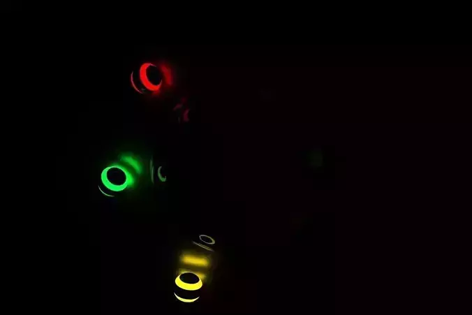animated balls 3D model
