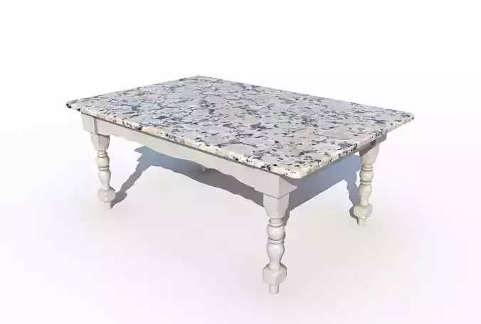 Dining Marble Table 9 PBR