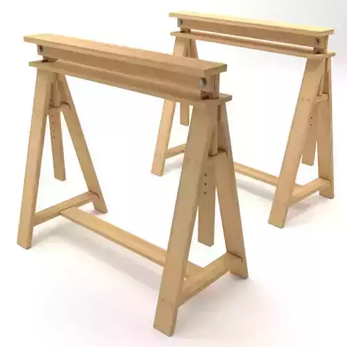 Wooden Saw Horses