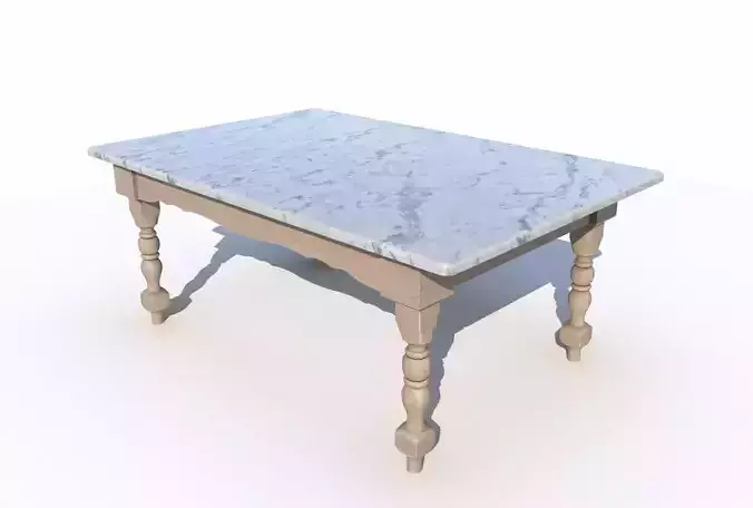 Dining Marble Table 12 PBR