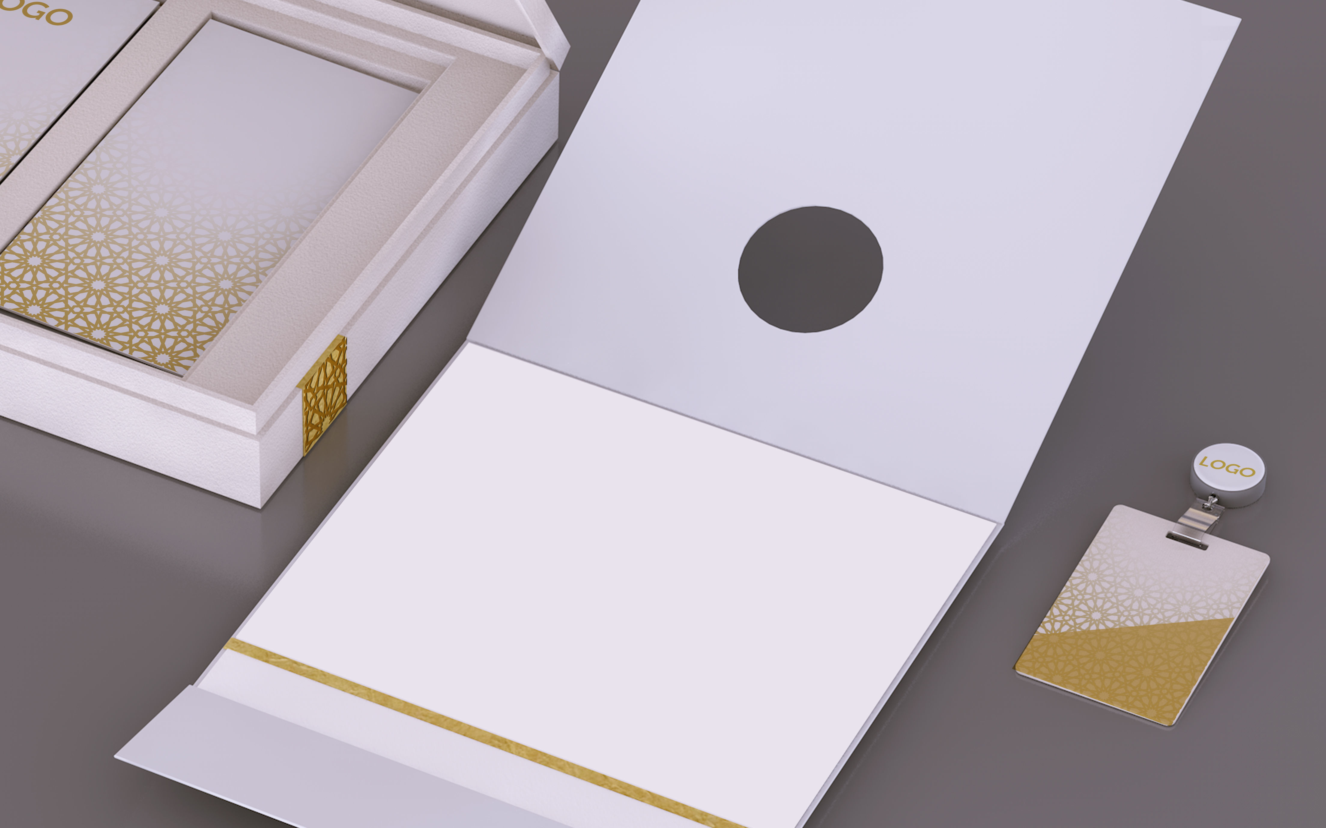 VIP Invitation Box Low-poly 3D model_3