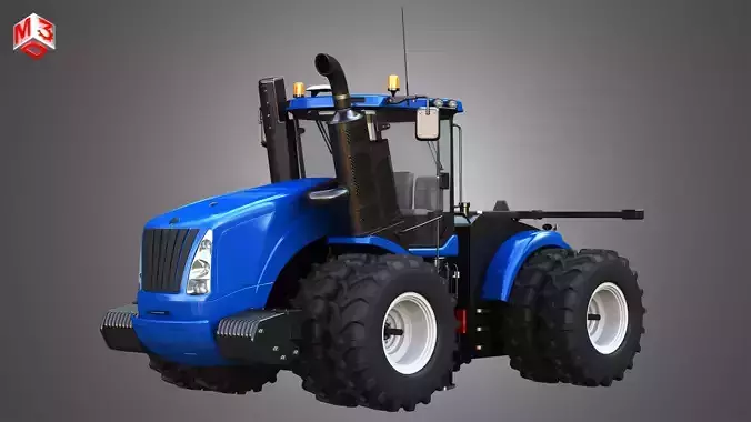 NH - T9 Articulated Tractor 3D model