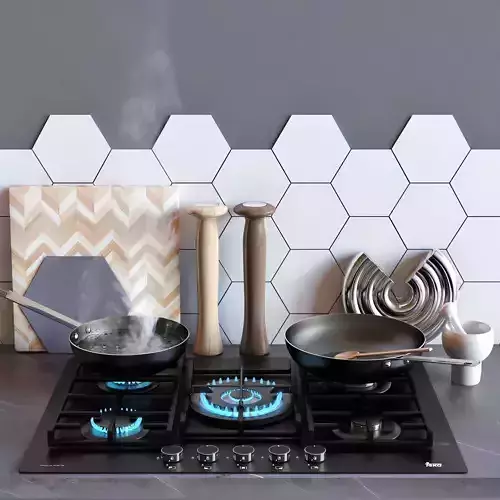 Teka CGW LUX 70 5G and Alessi accessories