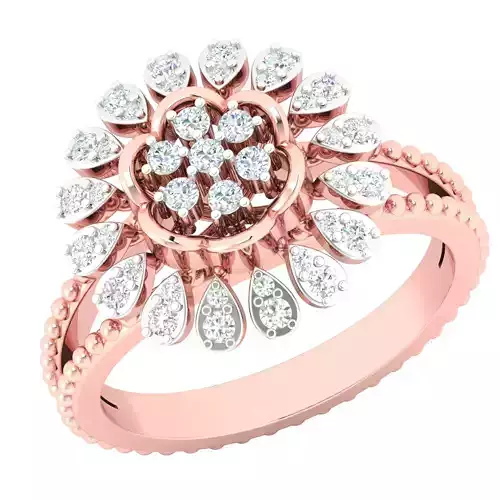 Women ring 3dm stl render detail 3D print model