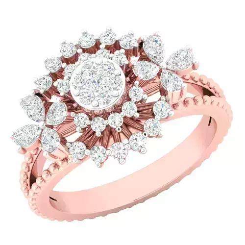 Women ring 3dm stl render detail 3D print model