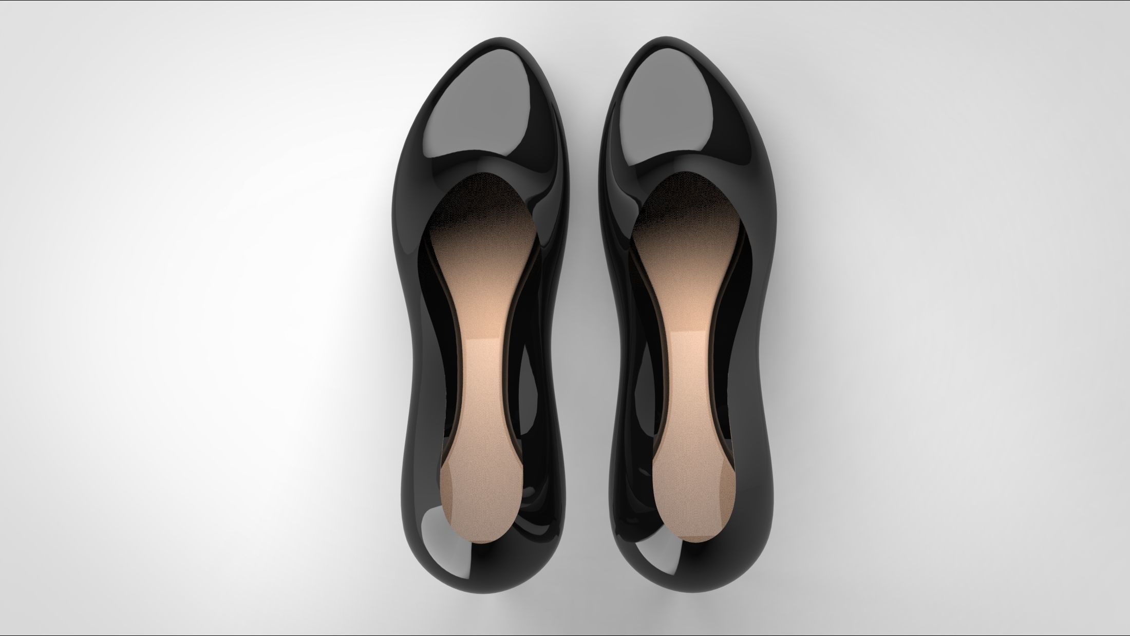 High heels 3D model_4