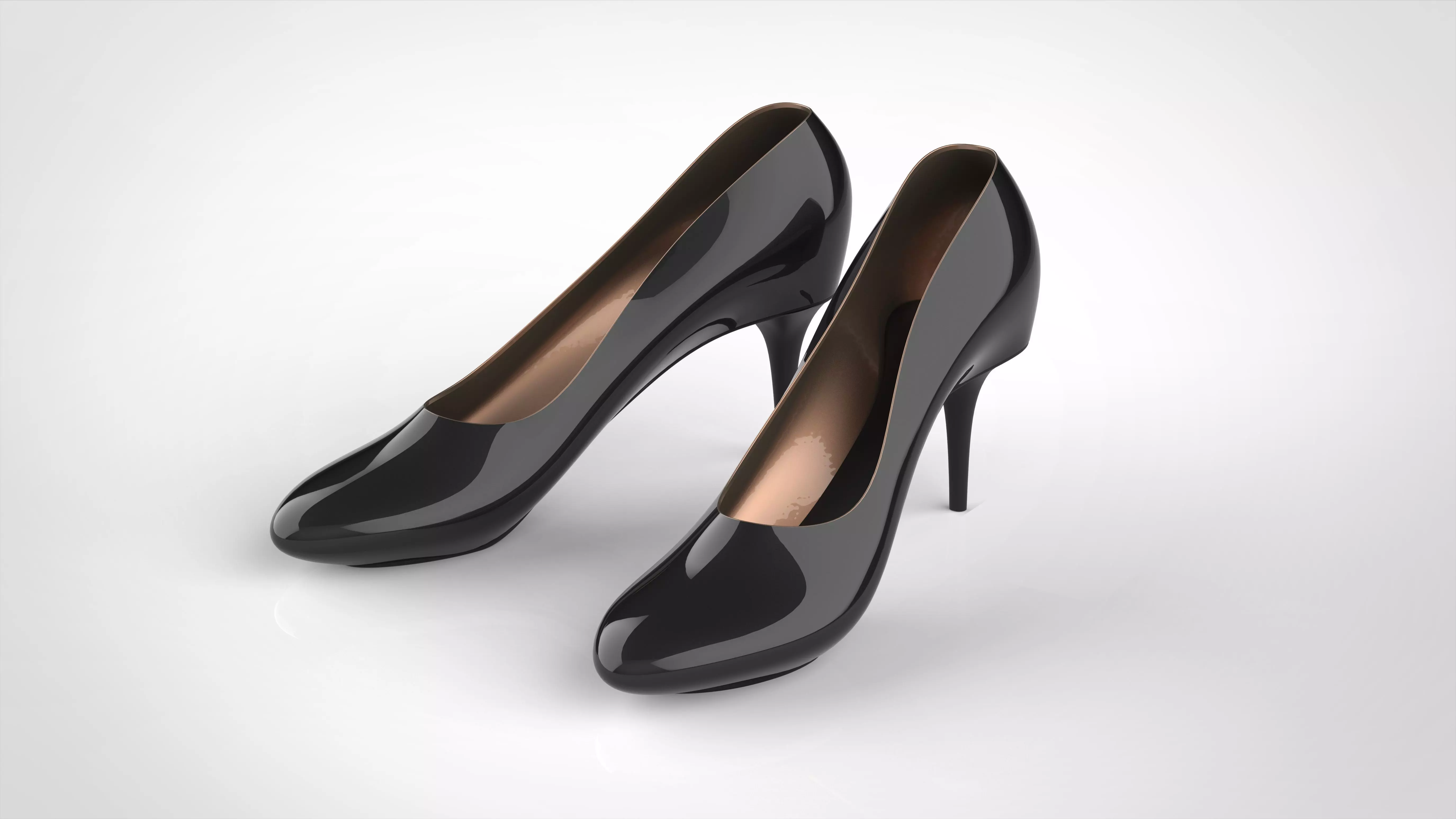 High heels 3D model_0