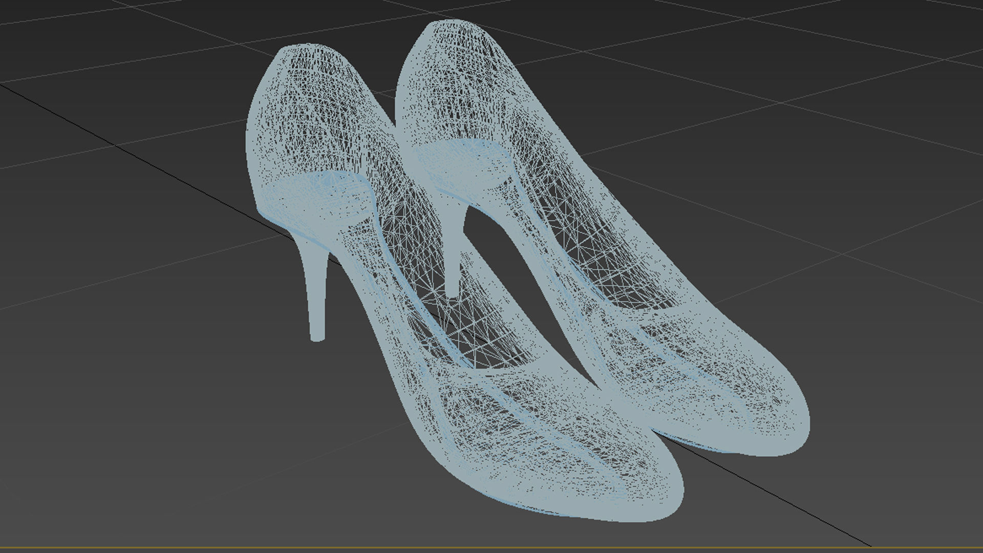 High heels 3D model_8