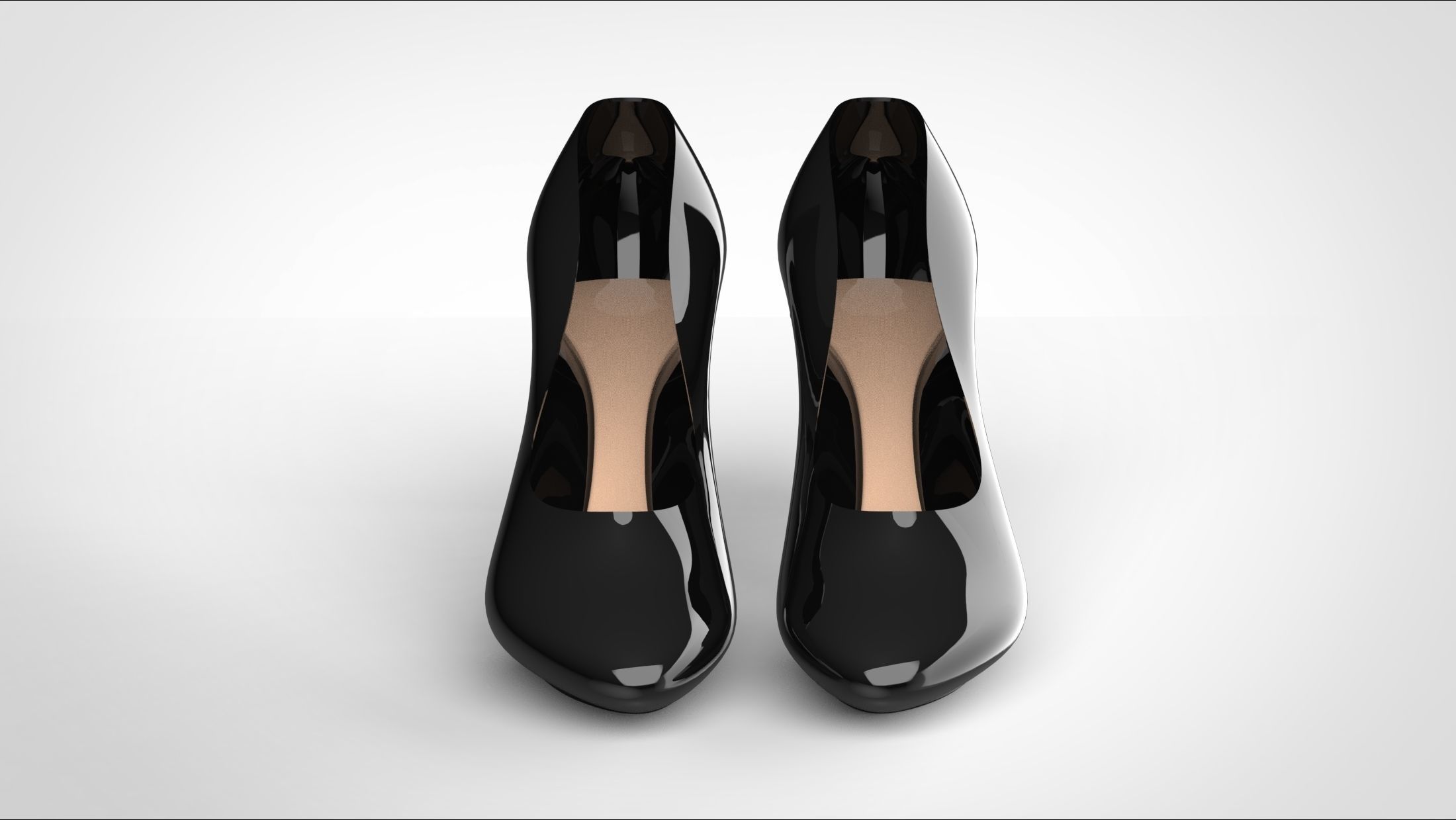 High heels 3D model_5