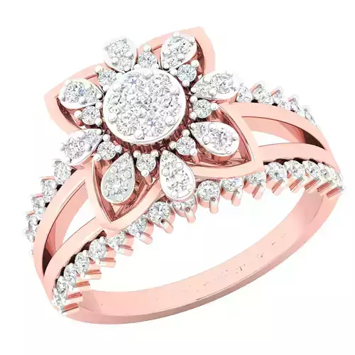 Women ring 3dm stl render detail 3D print model